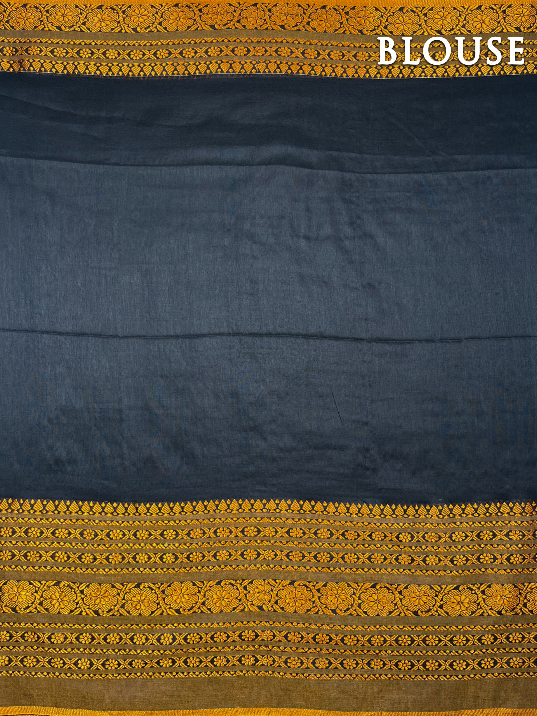 Black and yellow begumpuri cotton saree