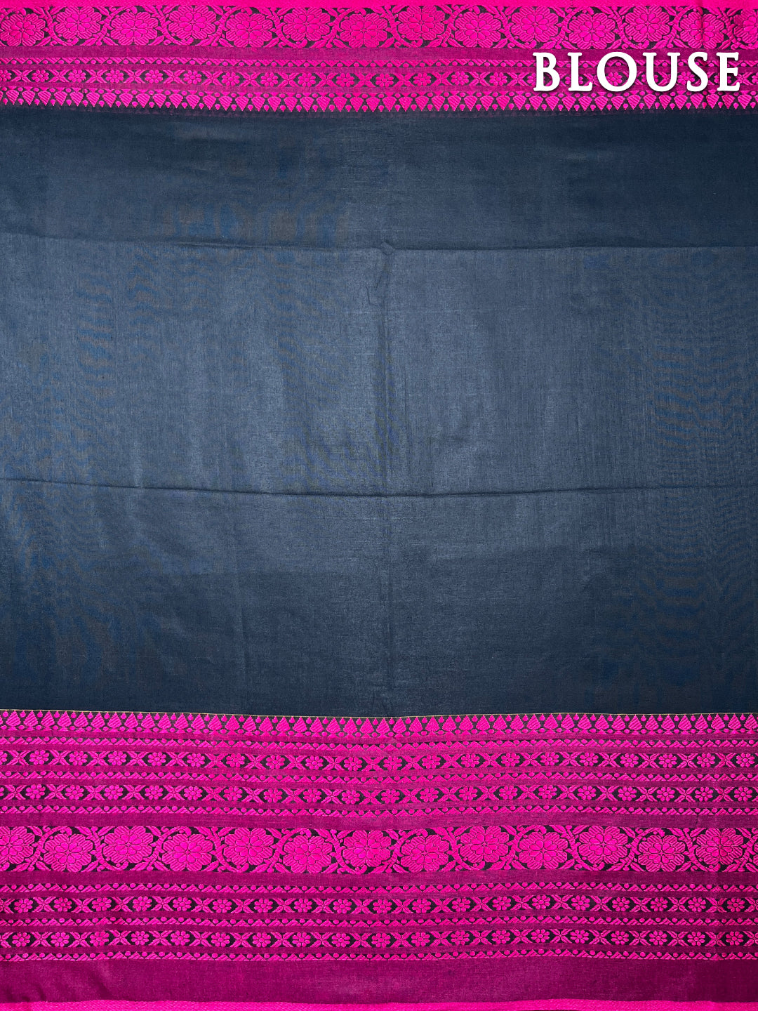 Black and purple begumpuri cotton saree