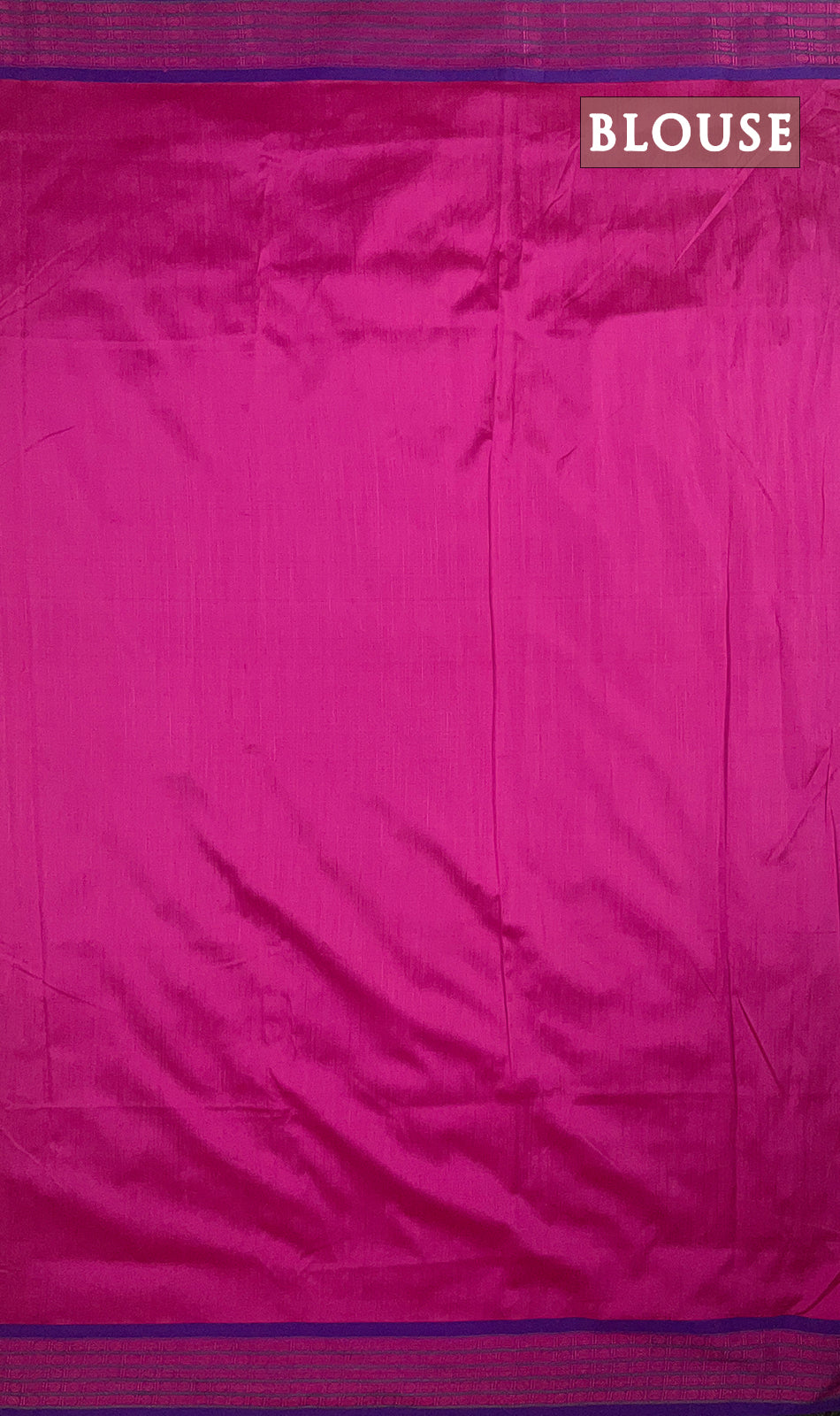 Dual shade of brick color and purple gujarat silk saree
