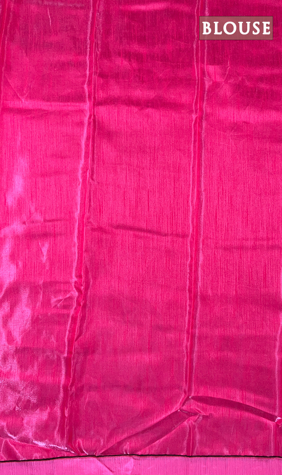 Dual shade of pink and orange georgette saree