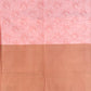 Dual shade of pink pure rich cotton saree