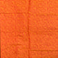 Orange and pink double tone pure rich cotton saree