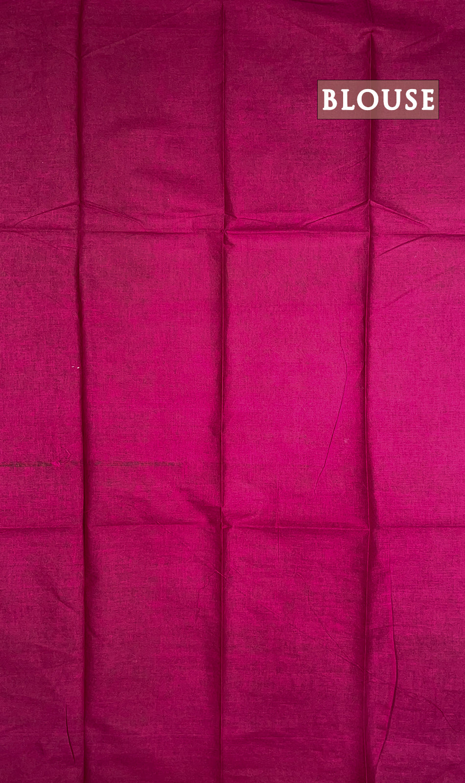 White and pink printed cotton saree
