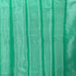 Red and green tissue semi silk saree