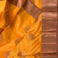 Yellow kanchipuram pure silk saree