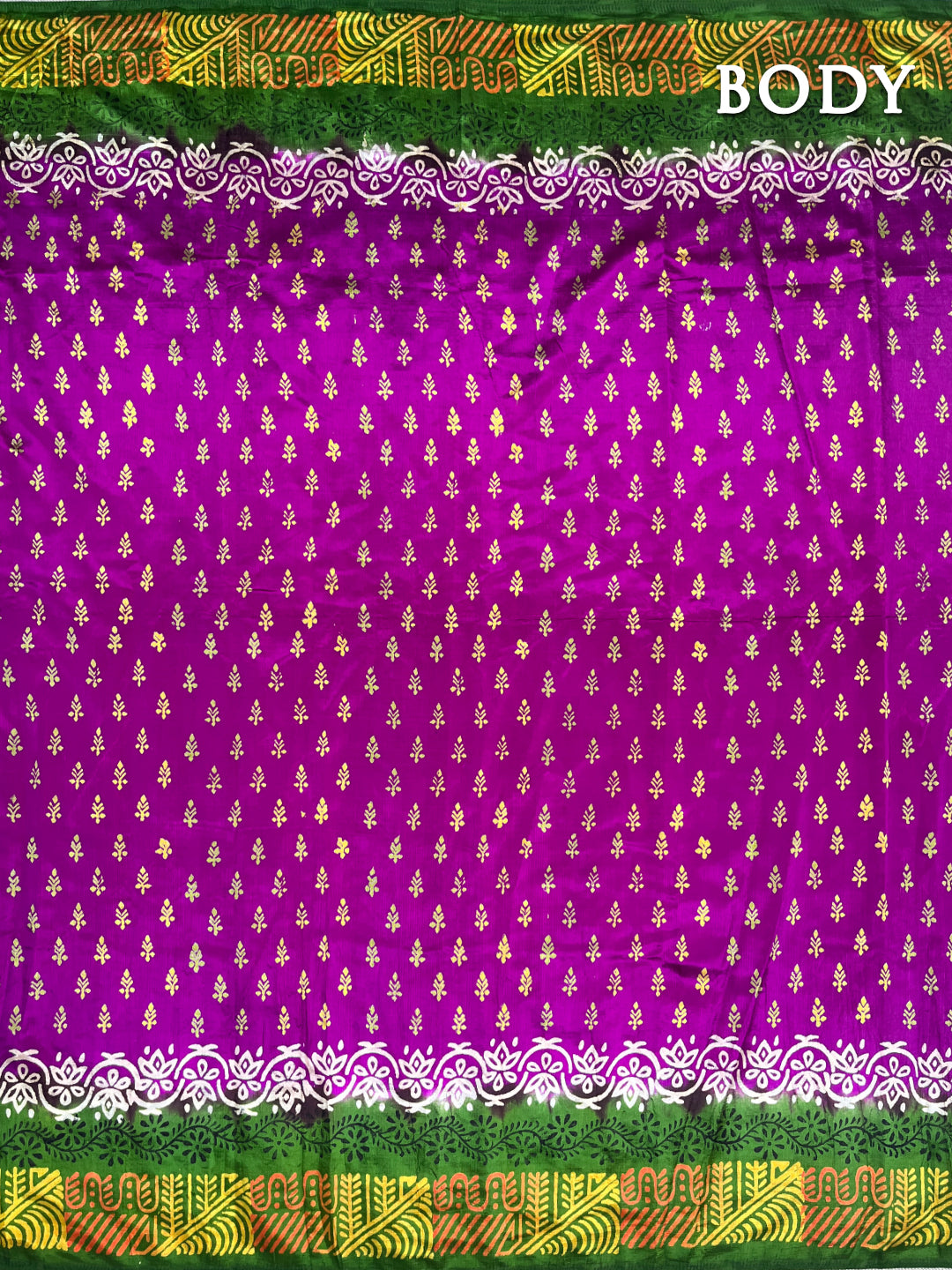 Purple semi dupion silk saree