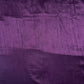Violet raw silk saree