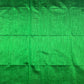 Green cotton linen saree