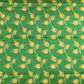 Green and sandal chanderi silk cotton saree