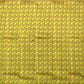 Mustard yellow and violet semi silk saree