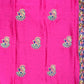 Pink embroidery saree