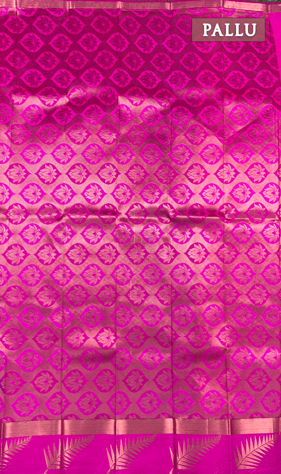 Dual shade of maroon and pink semi silk saree