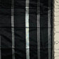 Black cotton linen saree