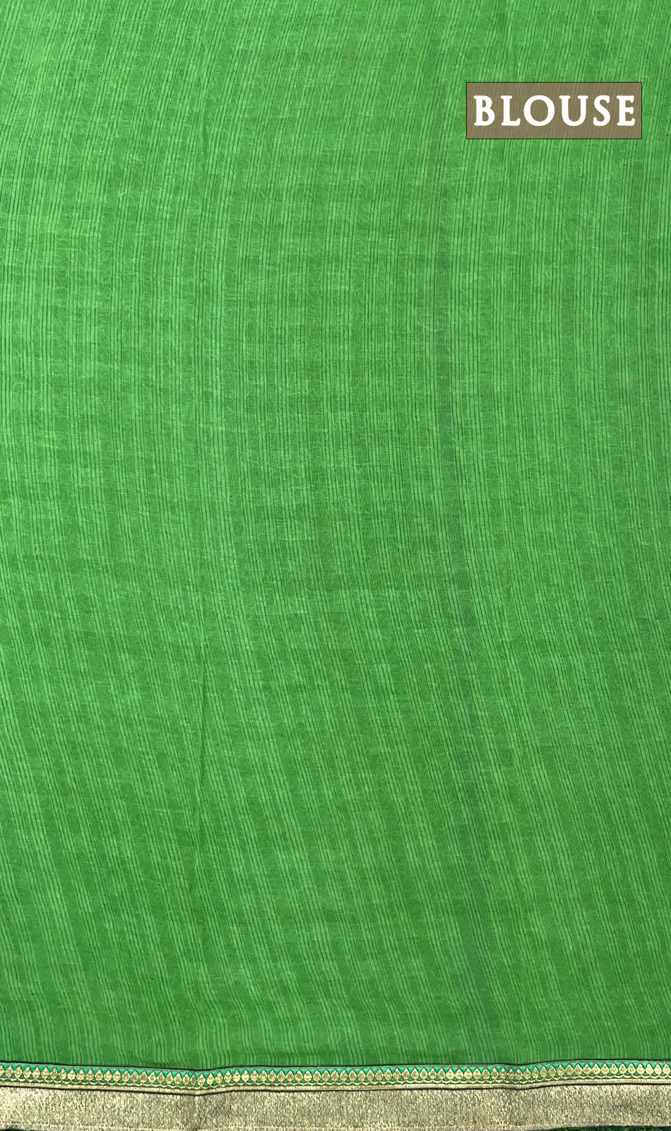 Dual shade of green georgette saree
