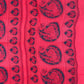 Red thokai sungudi cotton saree