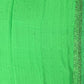 Green chiffon saree